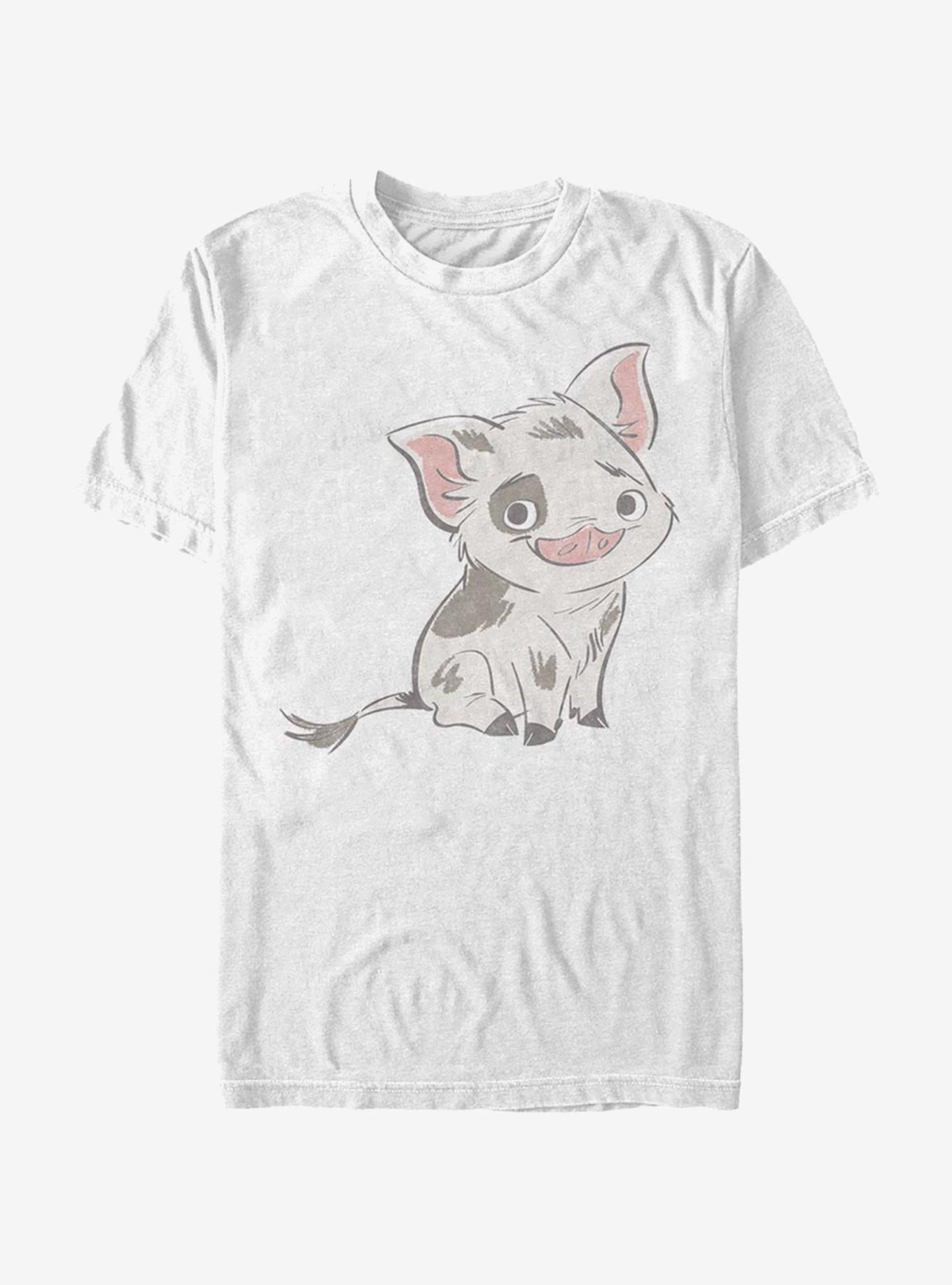 Disney Moana Pua T-Shirt, WHITE, hi-res