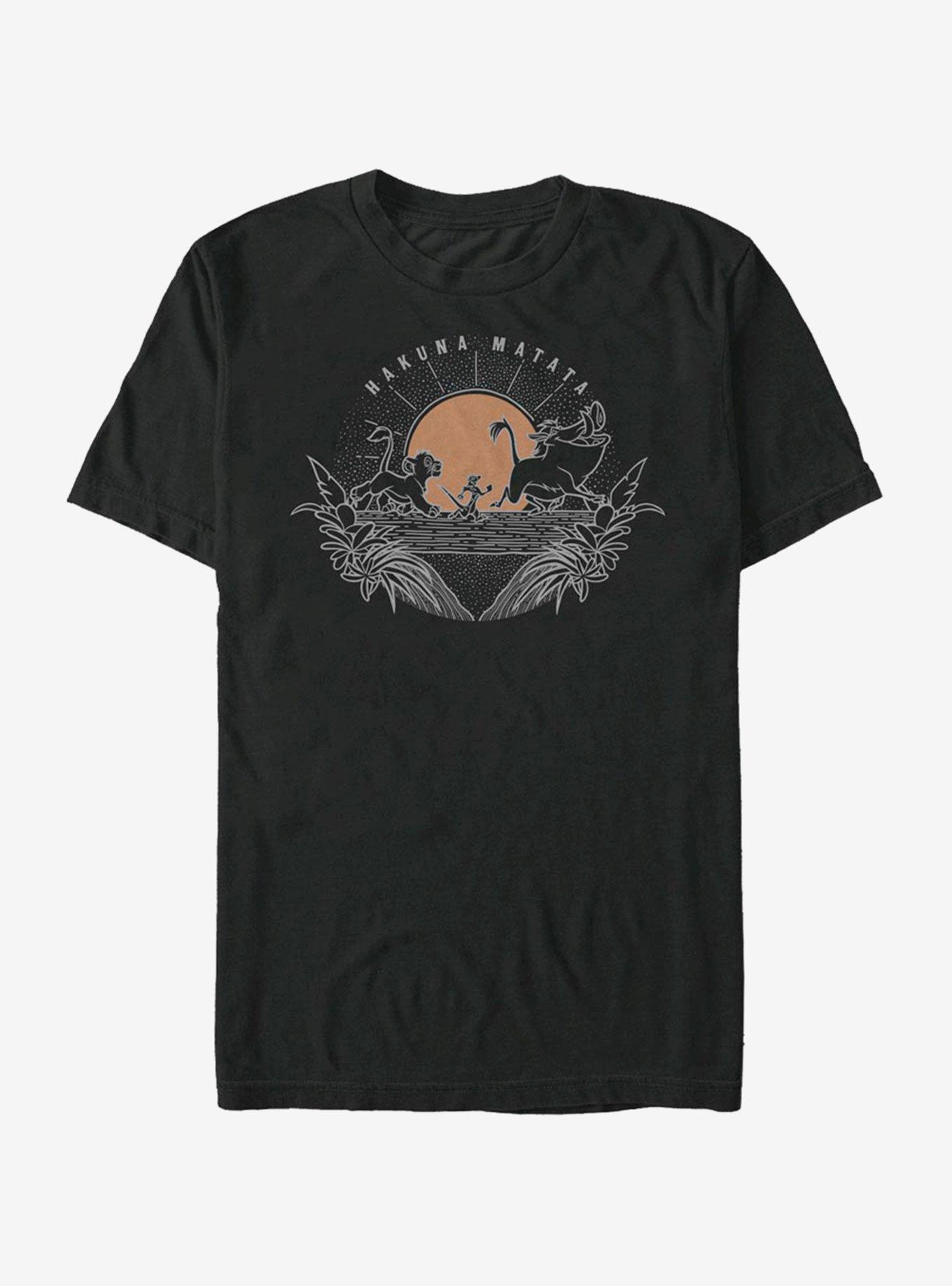 Disney The Lion King Behind In Your Past T-Shirt, BLACK, hi-res