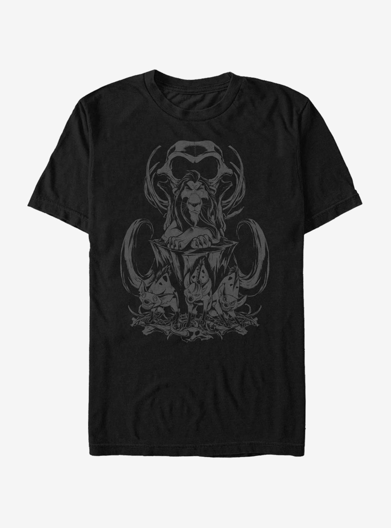 Disney The Lion King Elephant Graveyard T-Shirt, BLACK, hi-res