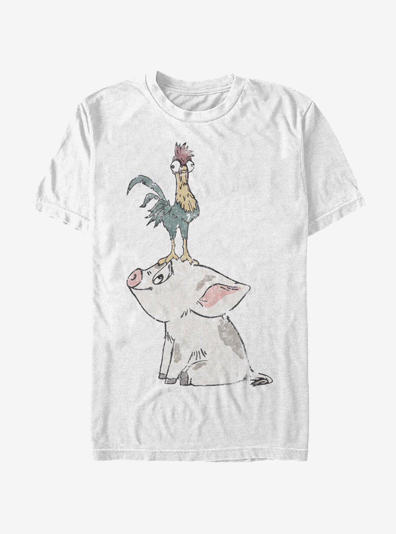 Disney Moana Pua T-Shirt, WHITE, hi-res