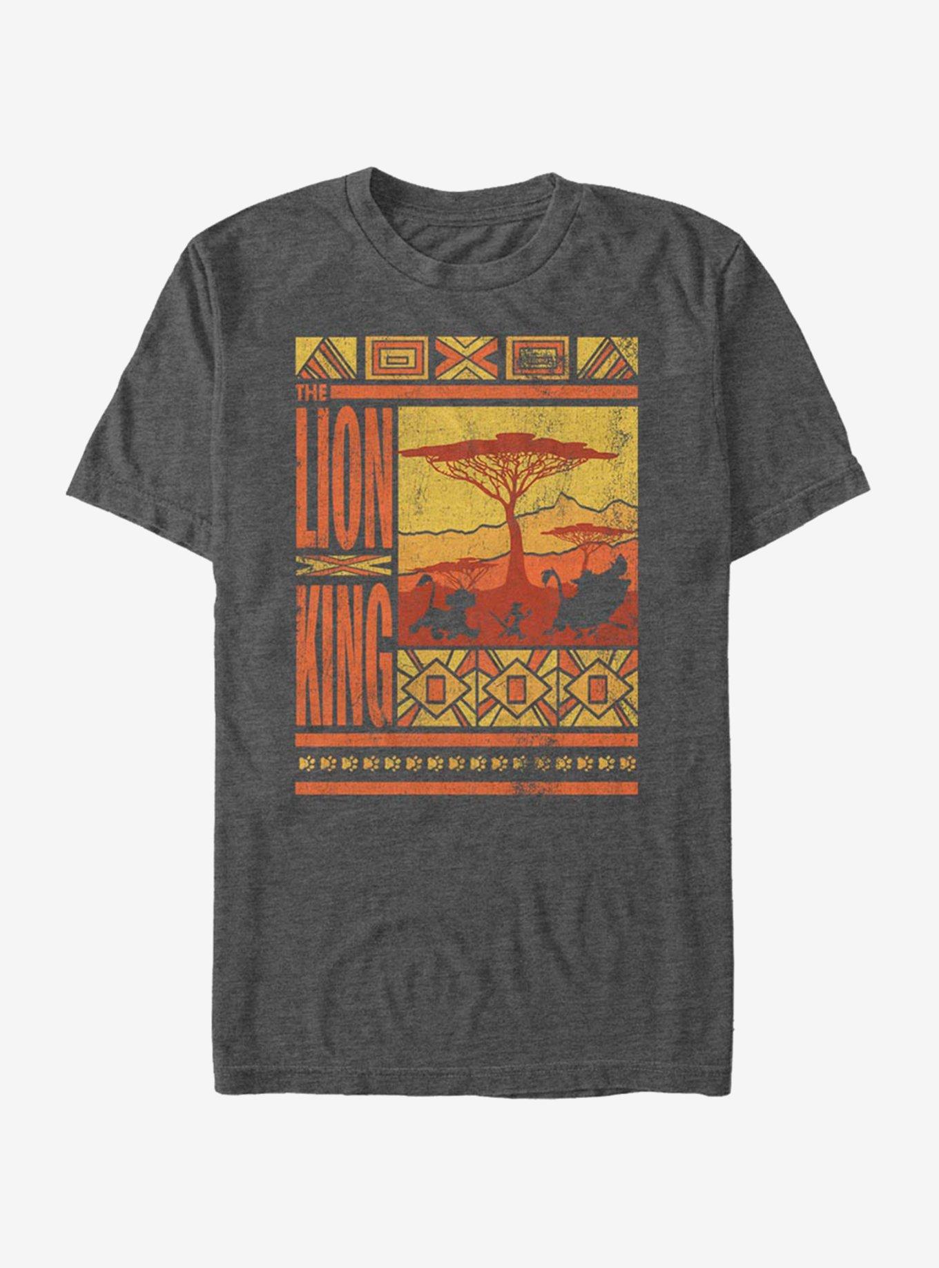 Disney The Lion King Hip T-Shirt, CHAR HTR, hi-res