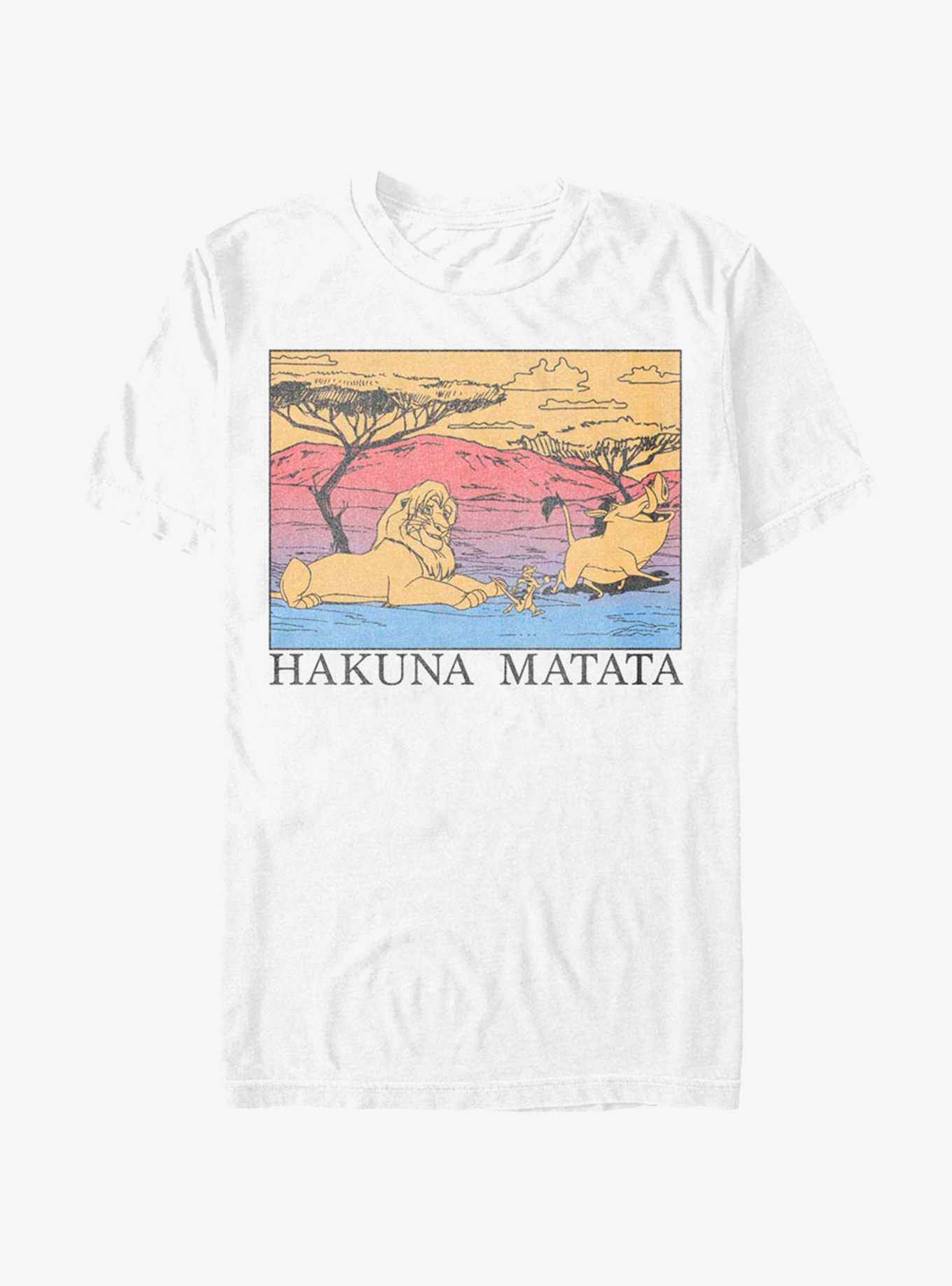 Disney The Lion King Hakuna Lines T-Shirt, , hi-res
