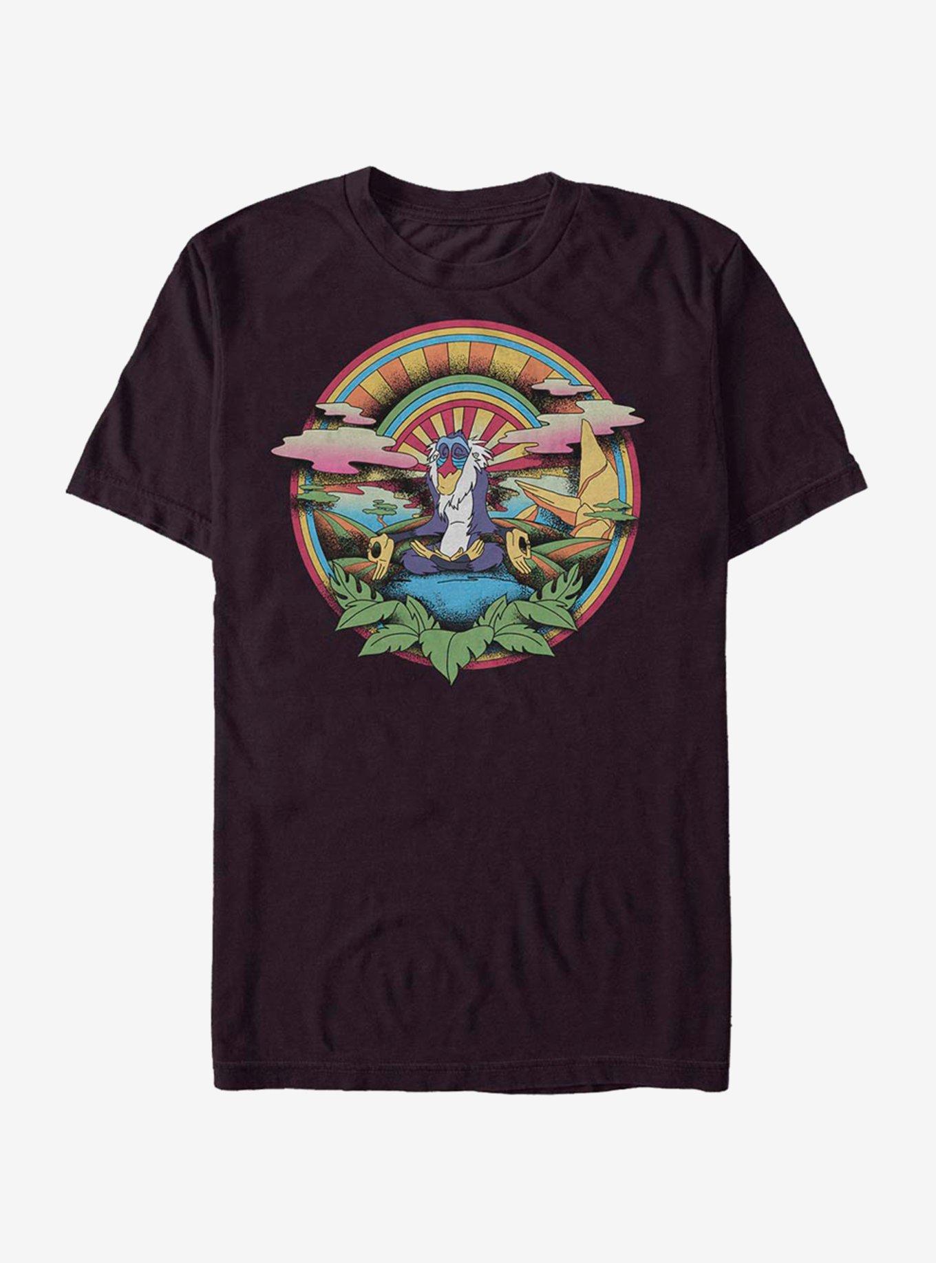 Disney The Lion King Heavily Meditated T-Shirt, BLACK, hi-res