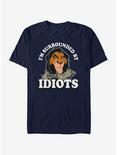 Disney The Lion King Idiots T-Shirt, NAVY, hi-res