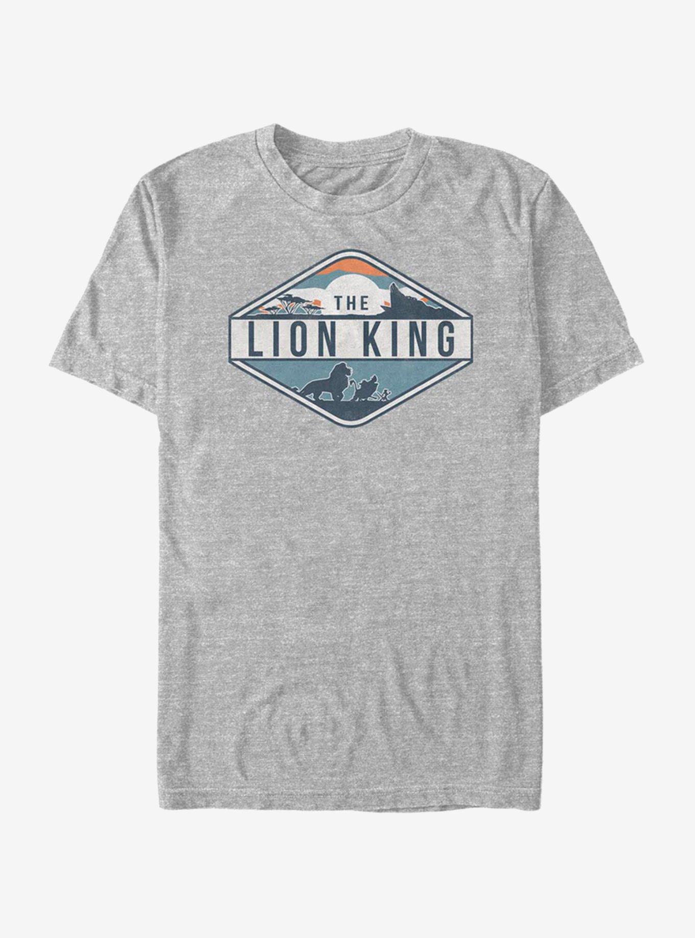 Disney The Lion King Lion King Emblem T-Shirt, ATH HTR, hi-res