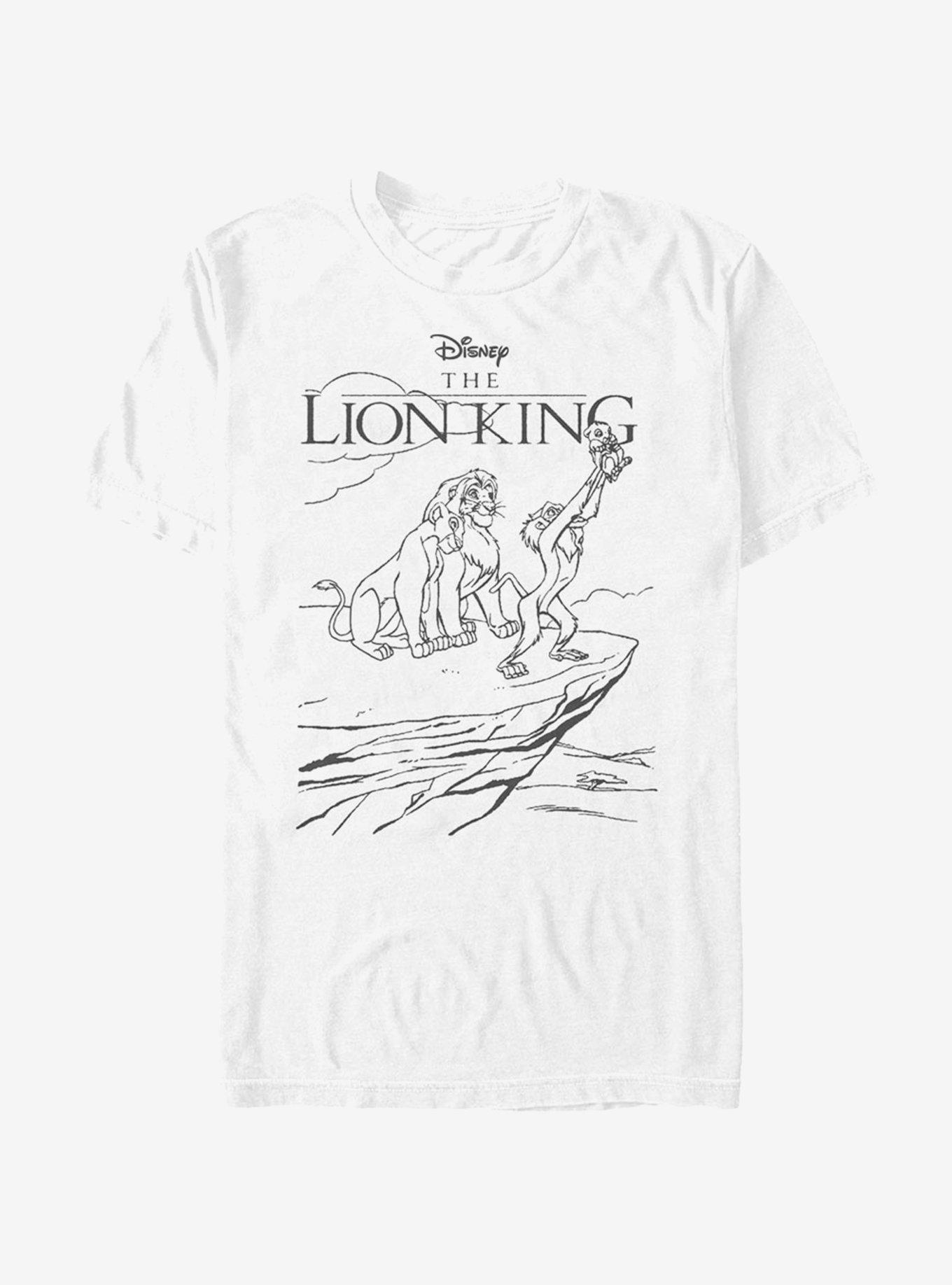 Disney The Lion King Pride Raise T-Shirt, WHITE, hi-res