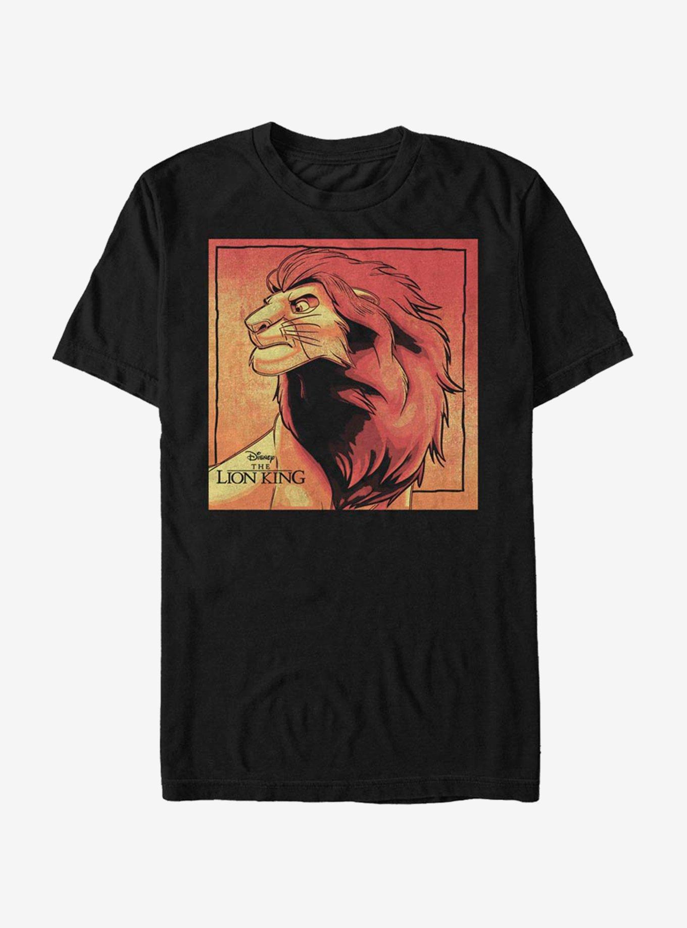 Disney The Lion King Rasta King T-Shirt, BLACK, hi-res