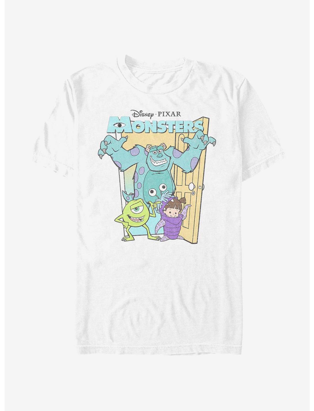 Disney Pixar Monsters University Pastel Monsters T-Shirt, WHITE, hi-res