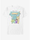Disney Pixar Monsters University Pastel Monsters T-Shirt, WHITE, hi-res