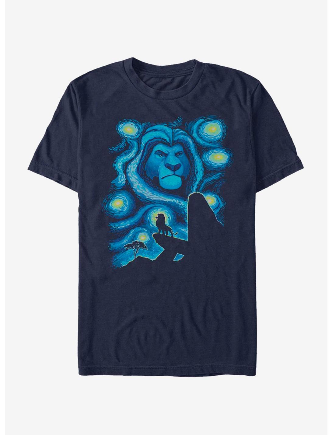 Disney The Lion King Starry Pridelands T-Shirt, NAVY, hi-res
