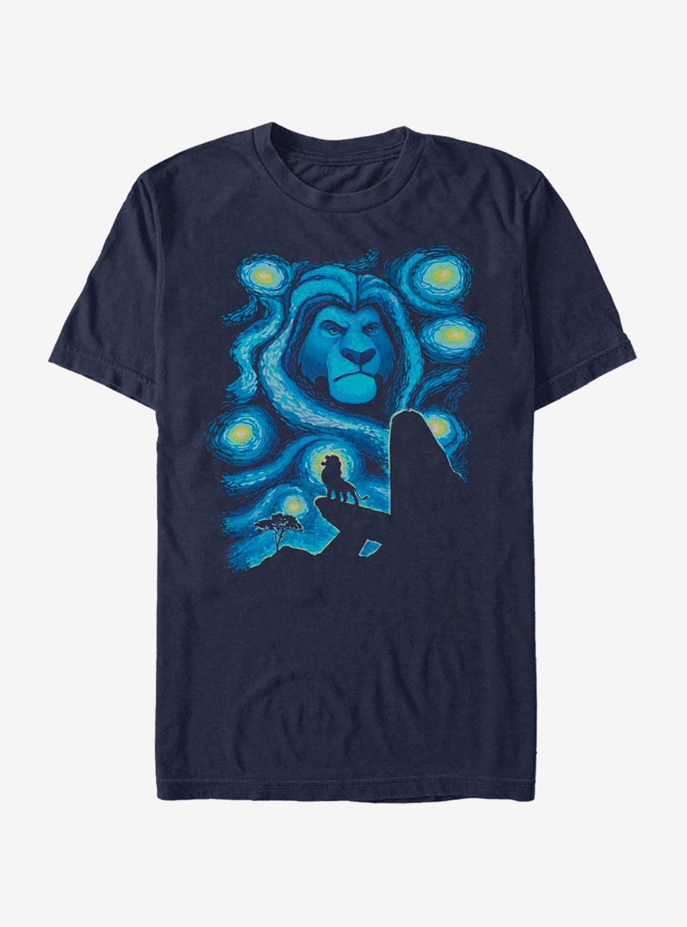 Disney The Lion King Starry Pridelands T-Shirt, NAVY, hi-res