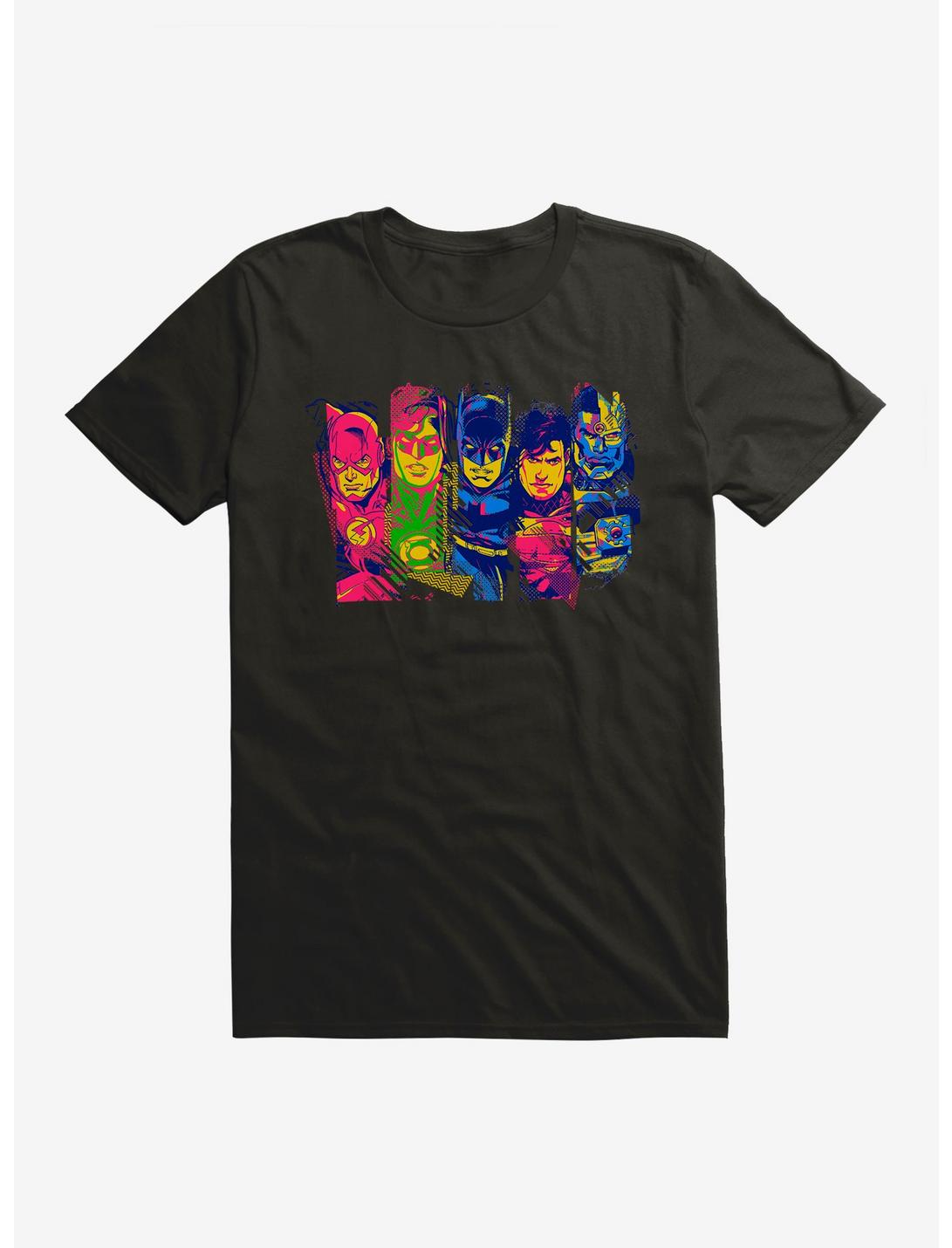 DC Comics Justice League Art Group T-Shirt, BLACK, hi-res