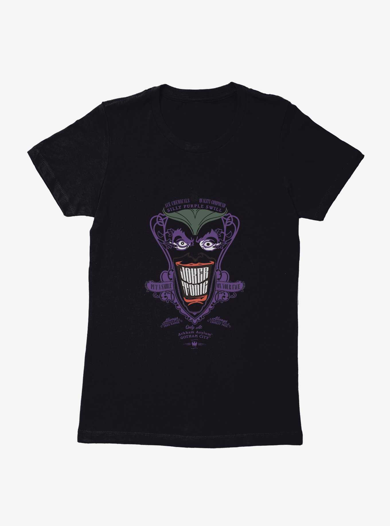 DC Comics Justice League Joker Tonic Womens T-Shirt, , hi-res