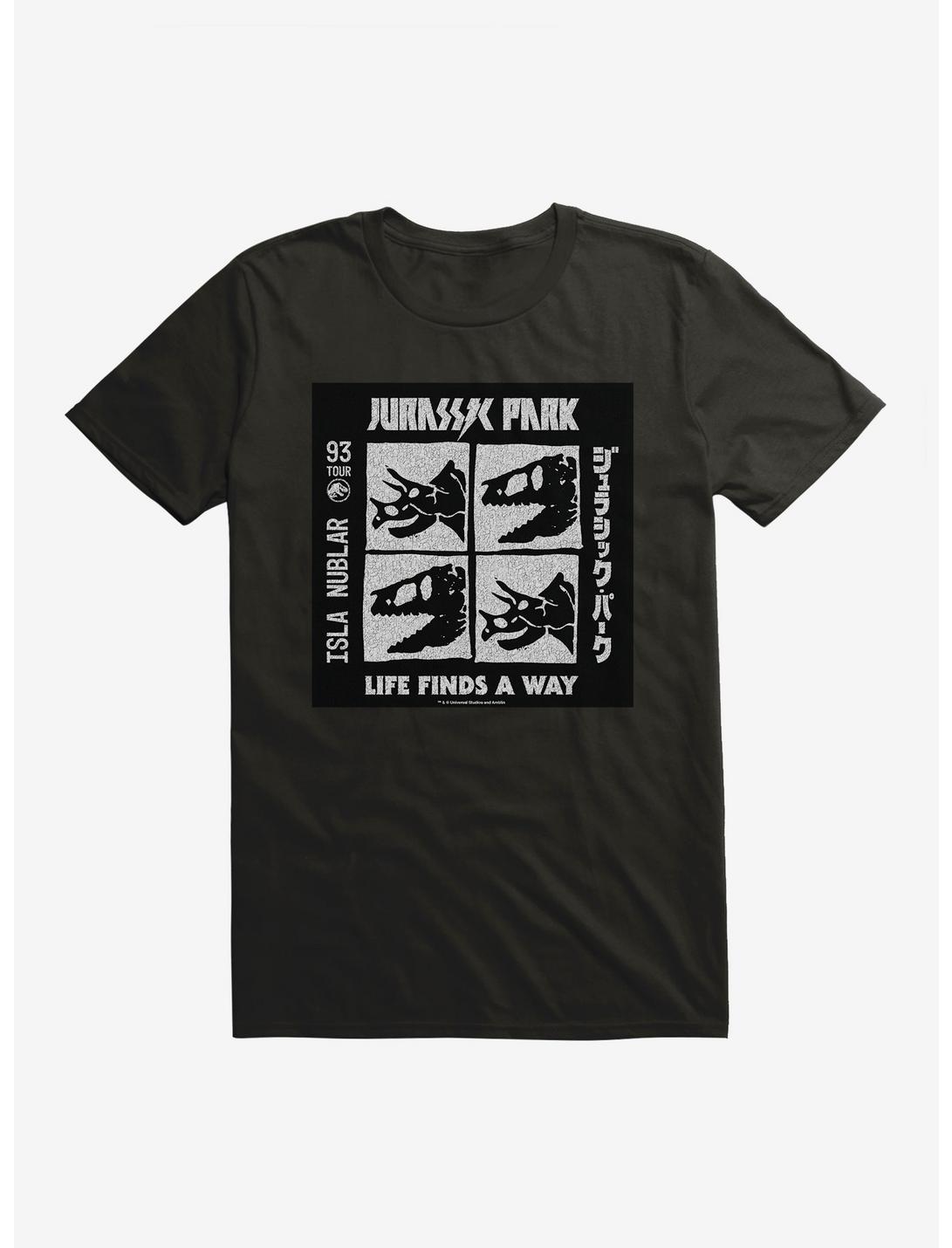 Jurassic Park Skull Band T-Shirt, , hi-res