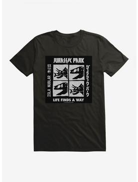 Plus Size Jurassic Park Skull Band T-Shirt, , hi-res