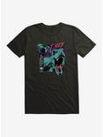 Jurassic Park Trex Duel T-Shirt, BLACK, hi-res