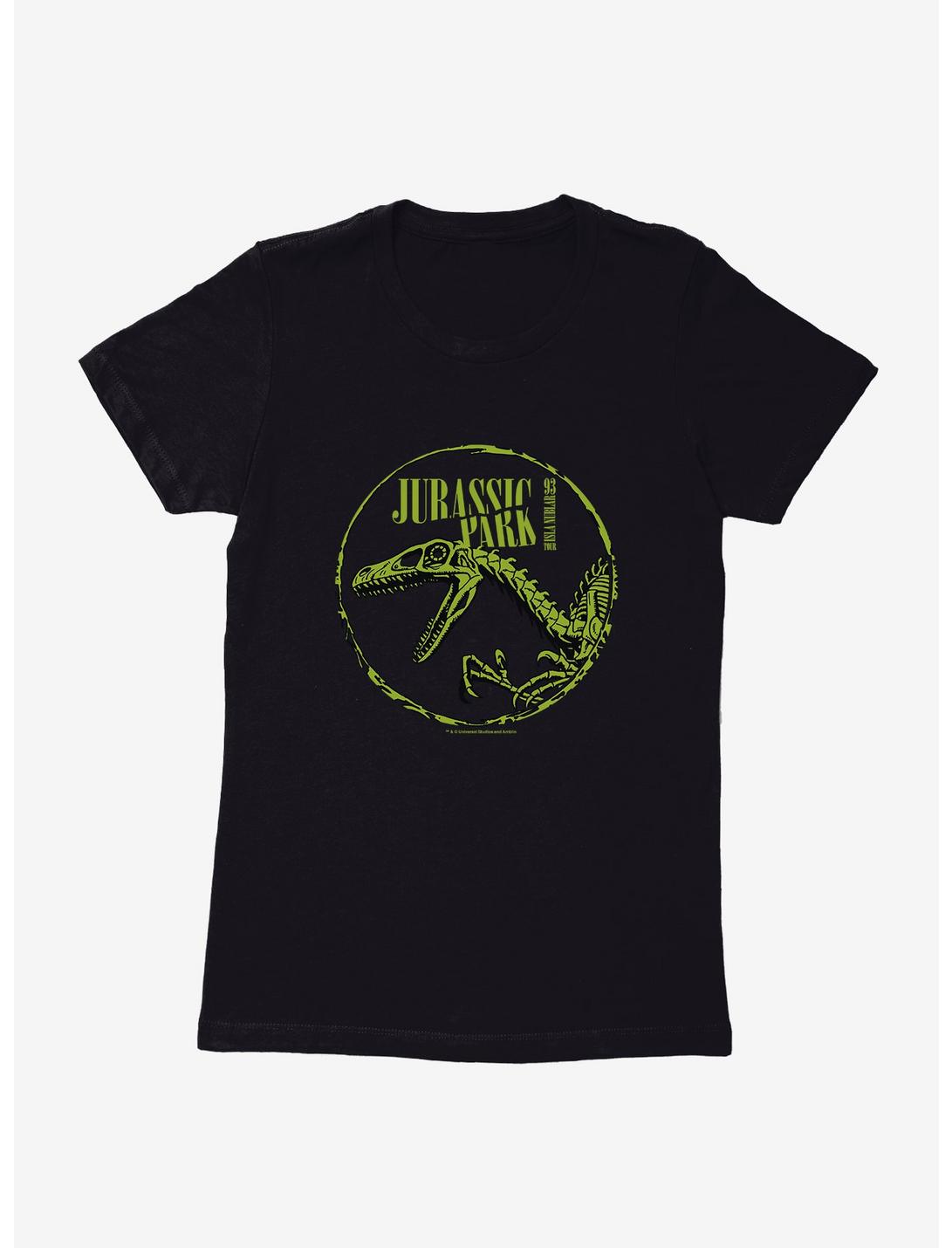 Jurassic Park Nirvina Dino Womens T-Shirt, BLACK, hi-res