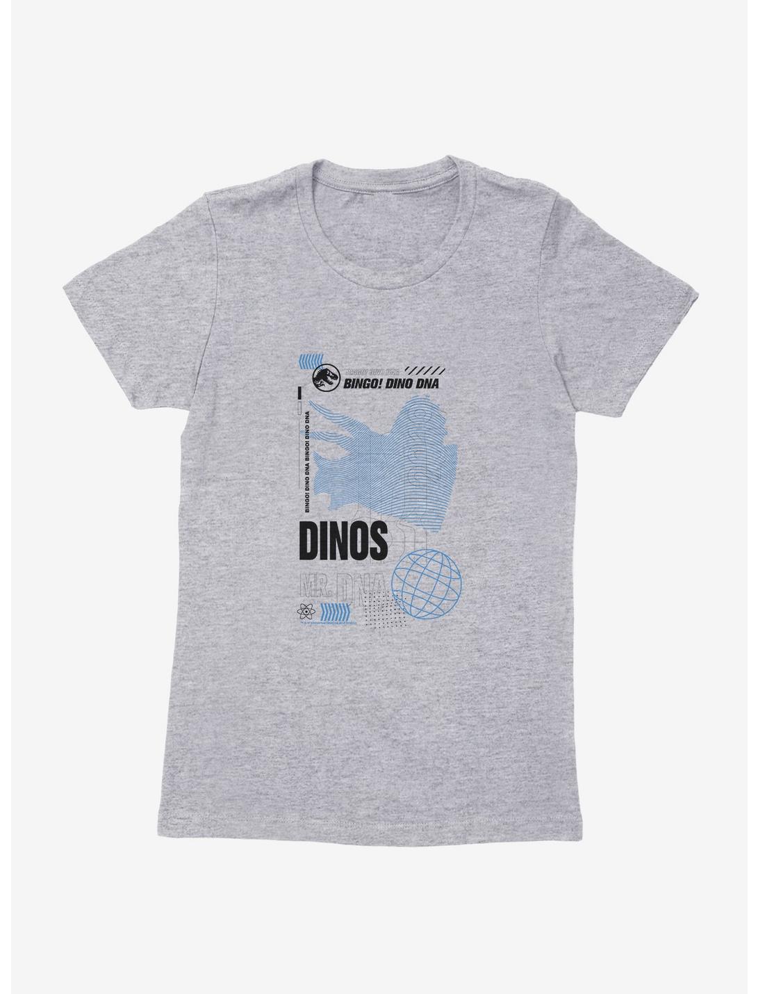 Jurassic Park Dino Womens T-Shirt, HEATHER, hi-res