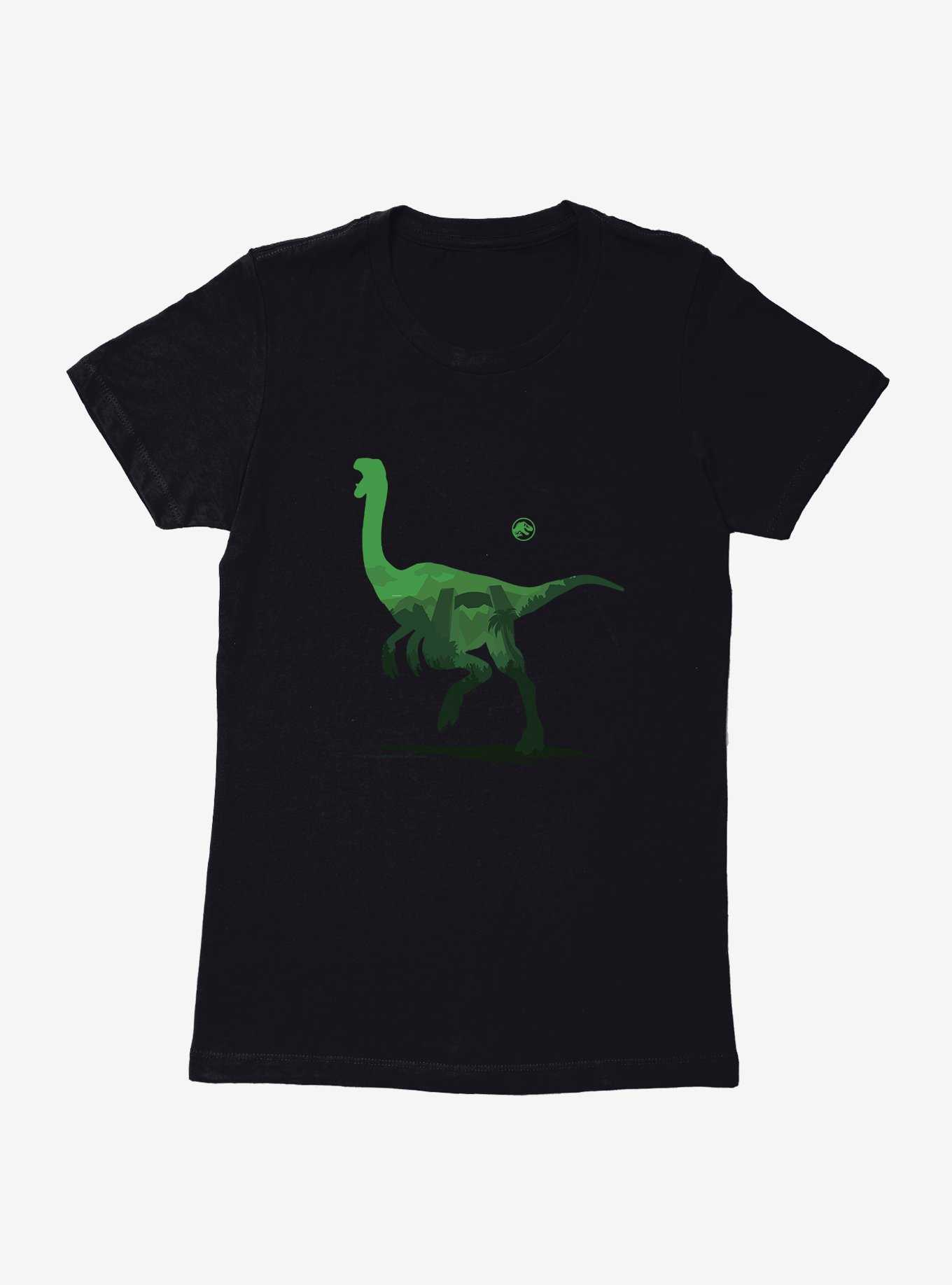 Jurassic Park Green Dino Womens T-Shirt, , hi-res