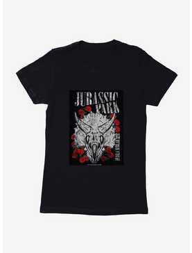 Jurassic Park Dino And Roses Womens T-Shirt, , hi-res