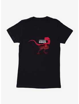 Jurassic Park I Work With Dinos Womens T-Shirt, , hi-res