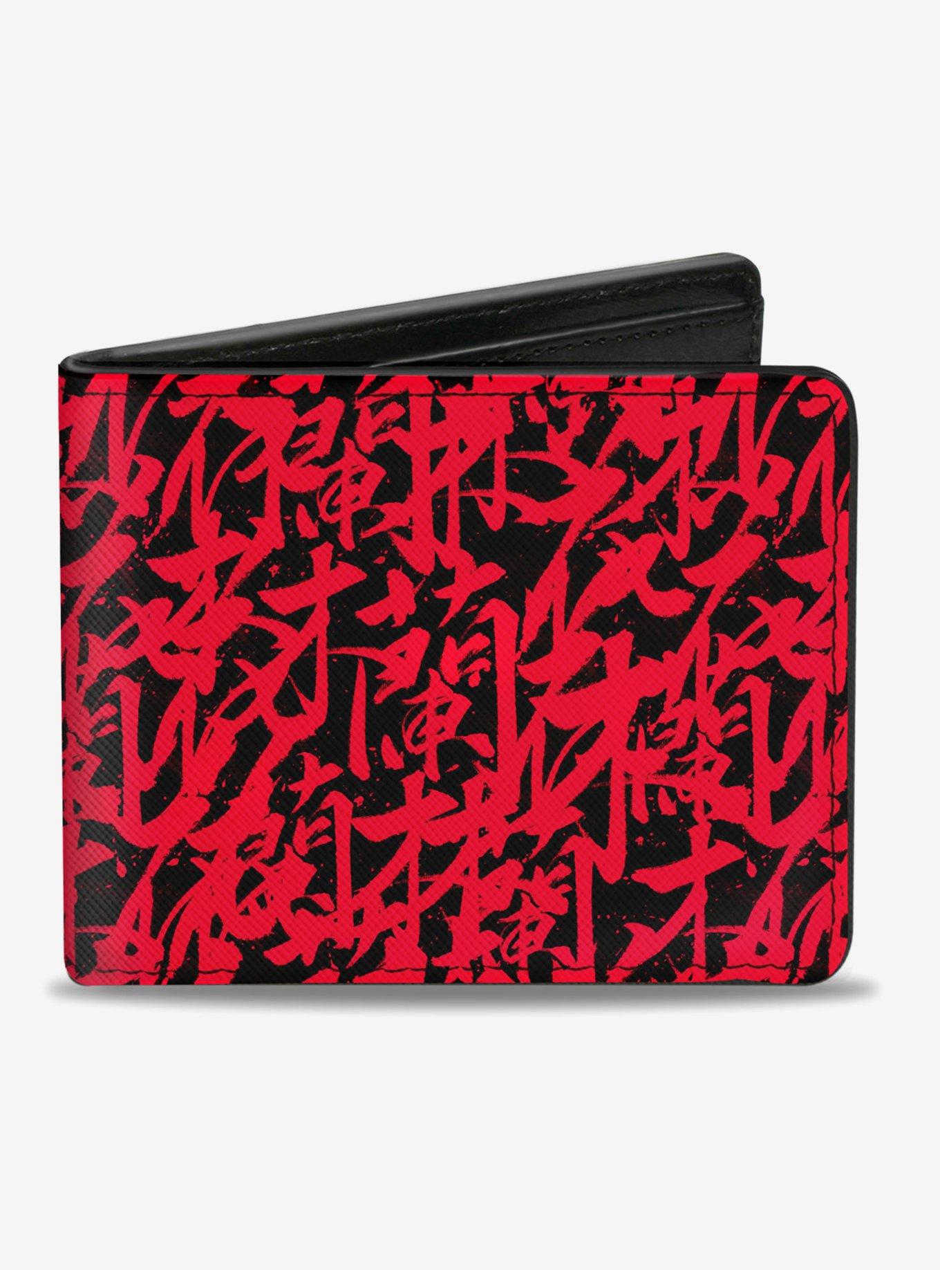 Disney Mulan Black and Red Bifold Wallet, , hi-res