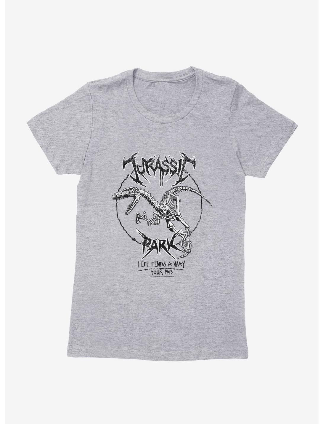 Jurassic Park JP Tour Womens T-Shirt, HEATHER, hi-res