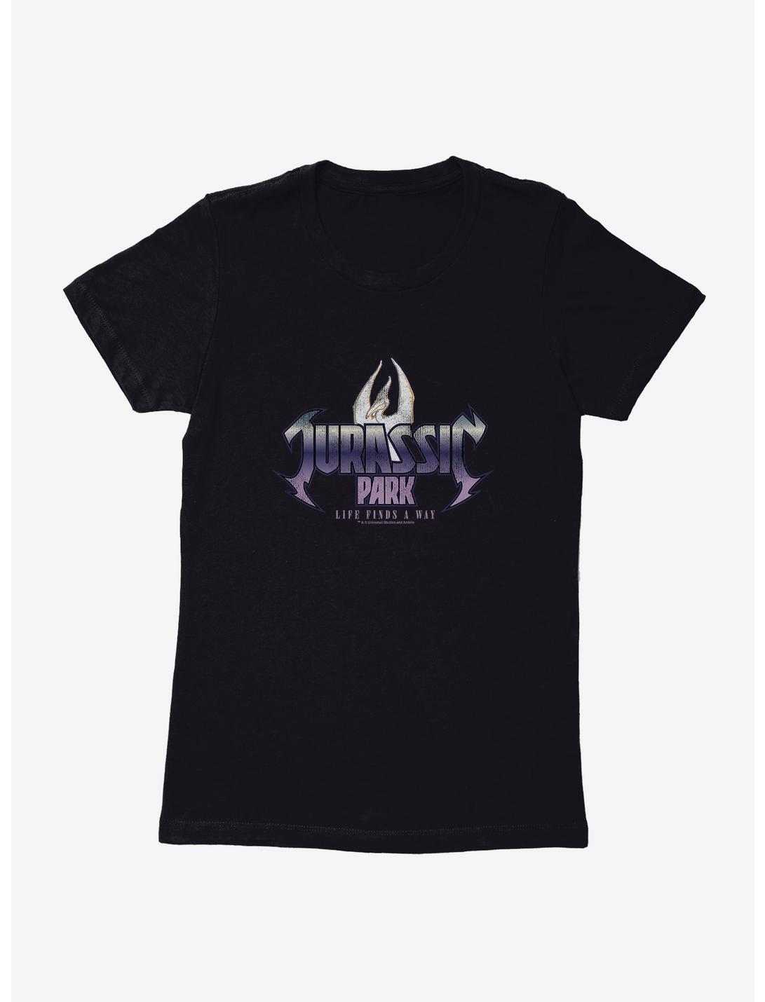 Jurassic Park Pterodactyl Womens T-Shirt, BLACK, hi-res