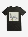 Looney Tunes Snacking Bugs Bunny T-Shirt, BLACK, hi-res