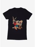 Looney Tunes Bugs Bunny And Porky Pig Womens T-Shirt, , hi-res