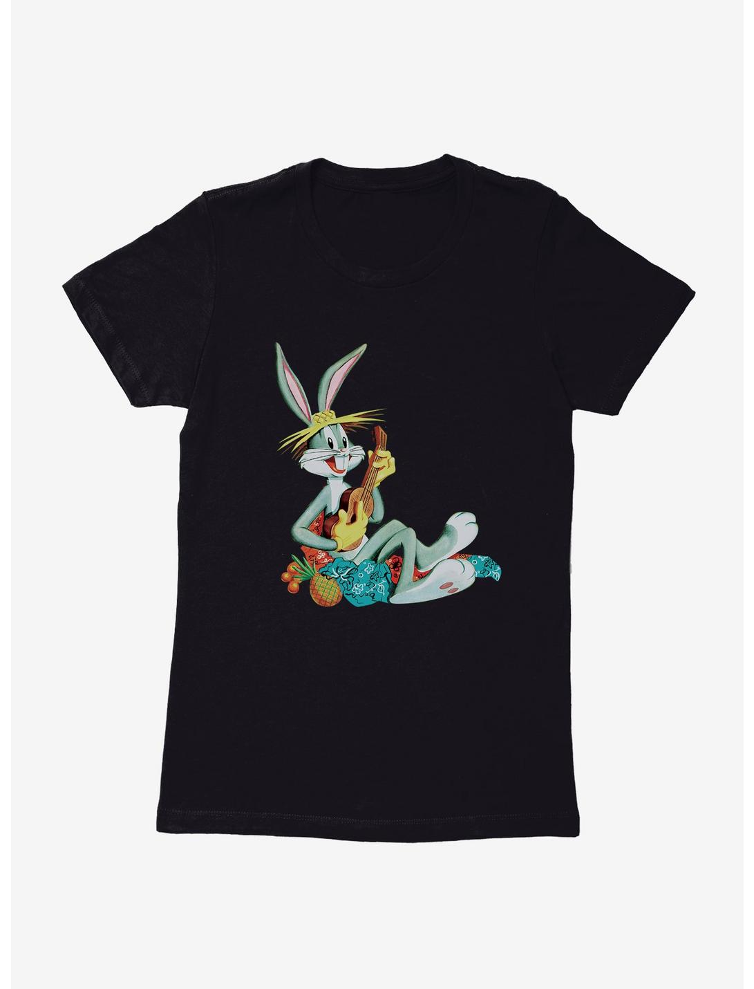Looney Tunes Bugs Bunny Living His Best Life Womens T-Shirt, BLACK, hi-res