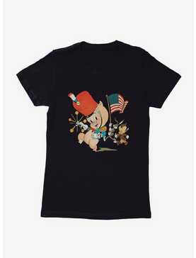 Looney Tunes Marching Porky Pig Womens T-Shirt, , hi-res
