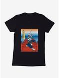 Looney Tunes Samurai Bugs Bunny Womens T-Shirt, BLACK, hi-res