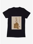 Looney Tunes Sepia Bugs Bunny Womens T-Shirt, BLACK, hi-res
