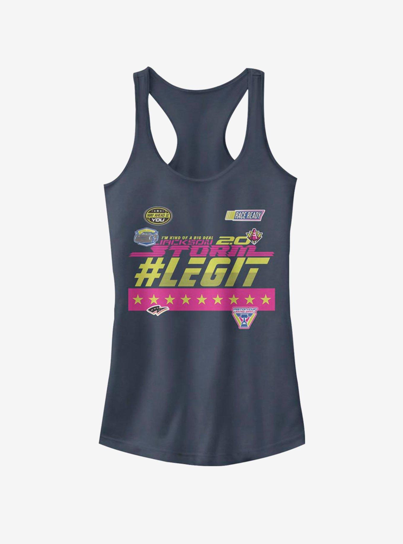Disney Pixar Cars Legit Girls Tank, INDIGO, hi-res