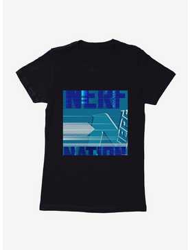 Nerf Nation Square Graphic Womens T-Shirt, , hi-res