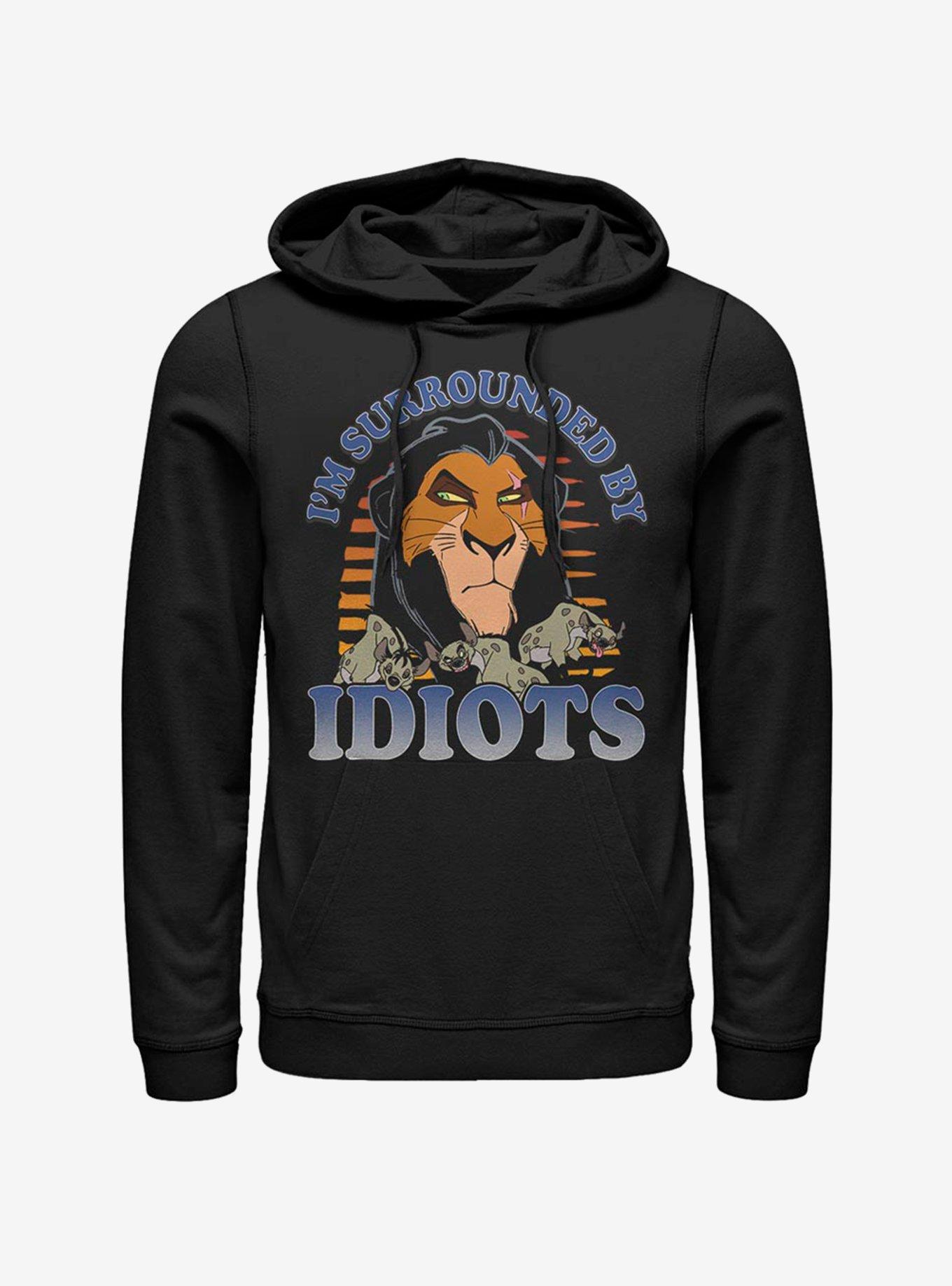 Disney The Lion King Surrounded Hoodie, BLACK, hi-res