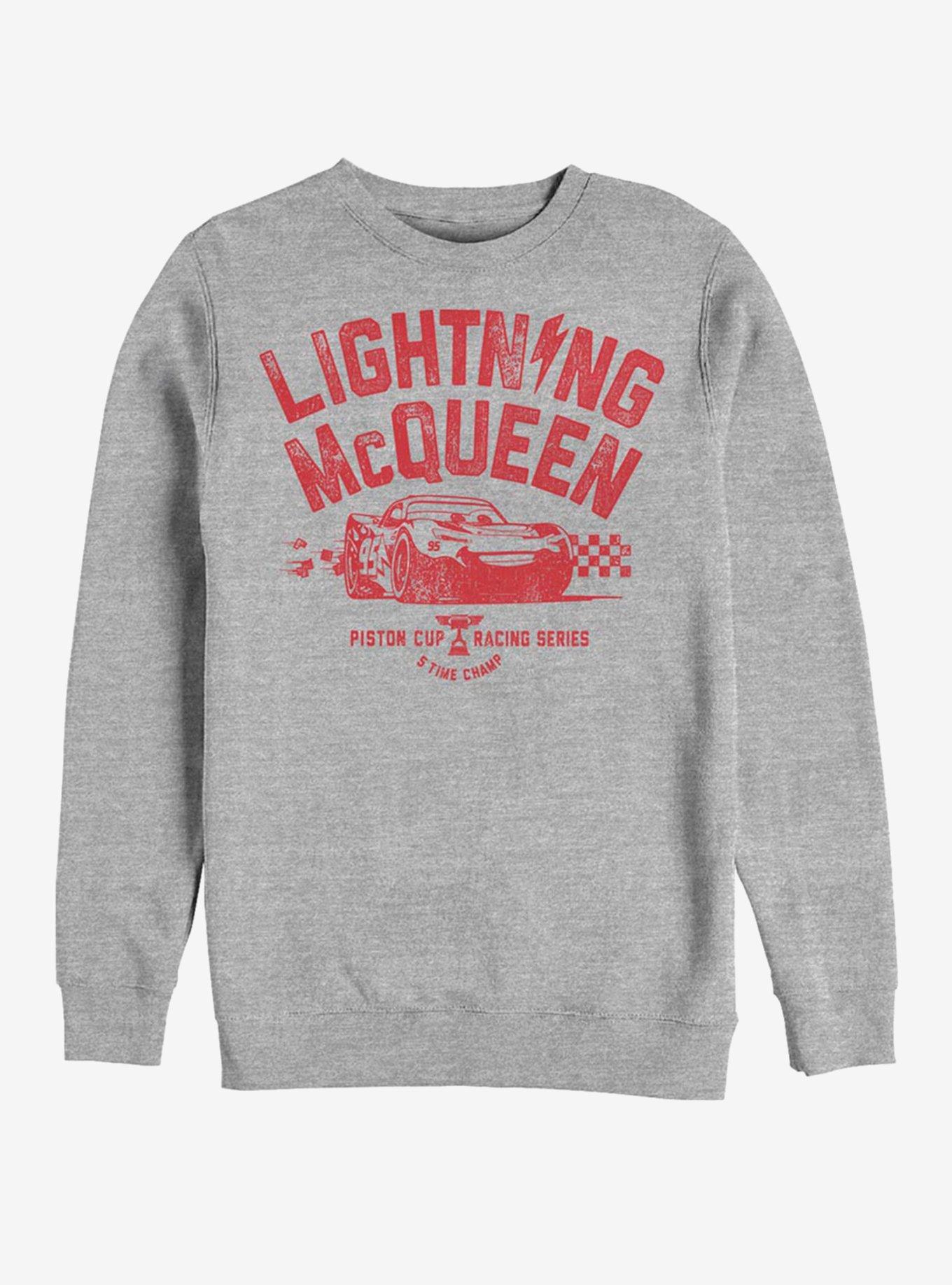 Disney Pixar Cars Piston Cup Champ Crew Sweatshirt, , hi-res