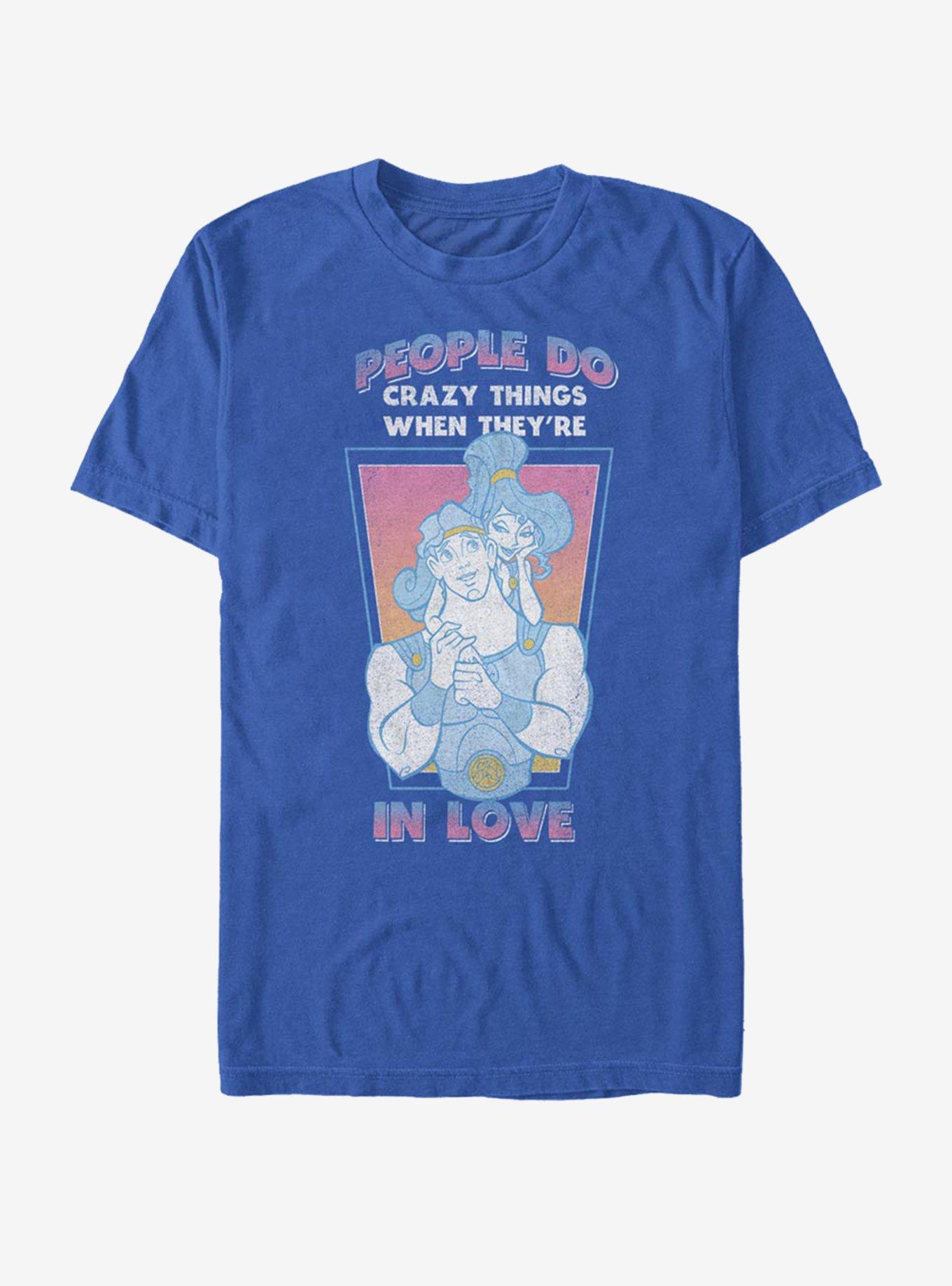 Disney Hercules Crazy Things T-Shirt, ROYAL, hi-res