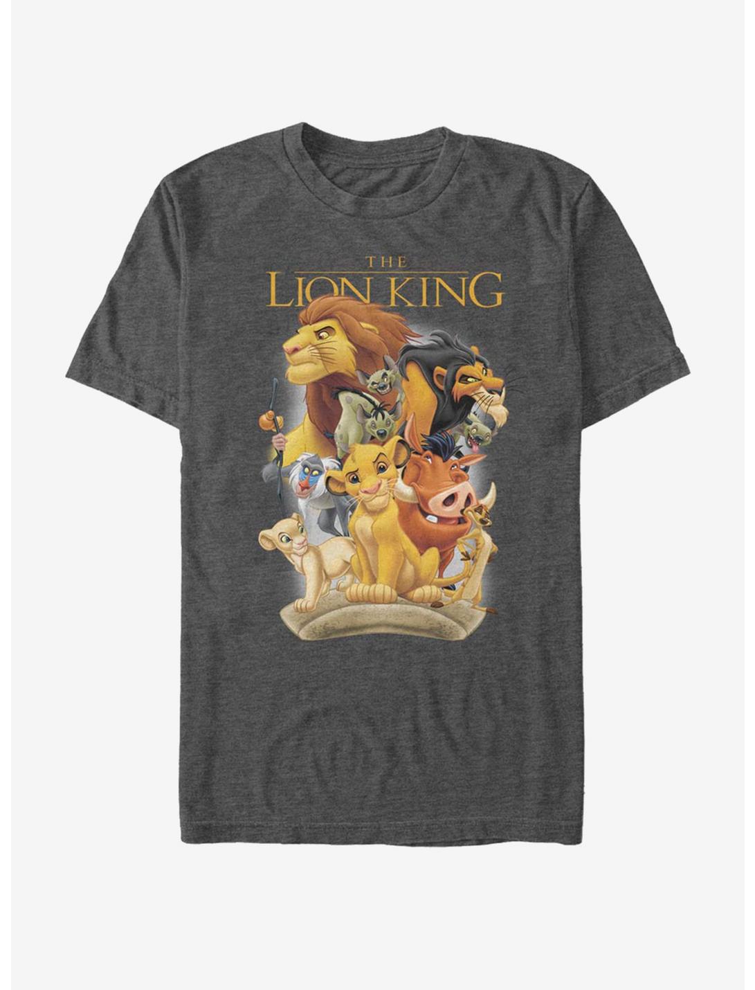 Disney The Lion King Crew T-Shirt, CHAR HTR, hi-res