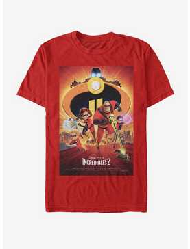 Disney Pixar The Incredibles Incredible 2 Character Poster T-Shirt, , hi-res