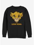 Disney The Lion King Facepaint Crew Sweatshirt, BLACK, hi-res
