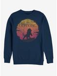 Disney The Lion King Sunset Crew Sweatshirt, NAVY, hi-res