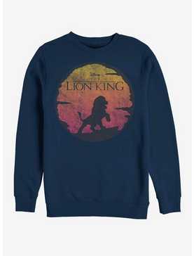 Disney The Lion King Sunset Crew Sweatshirt, , hi-res
