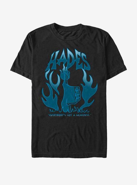 Disney Hercules Hades Flames T-Shirt - BLACK | Hot Topic