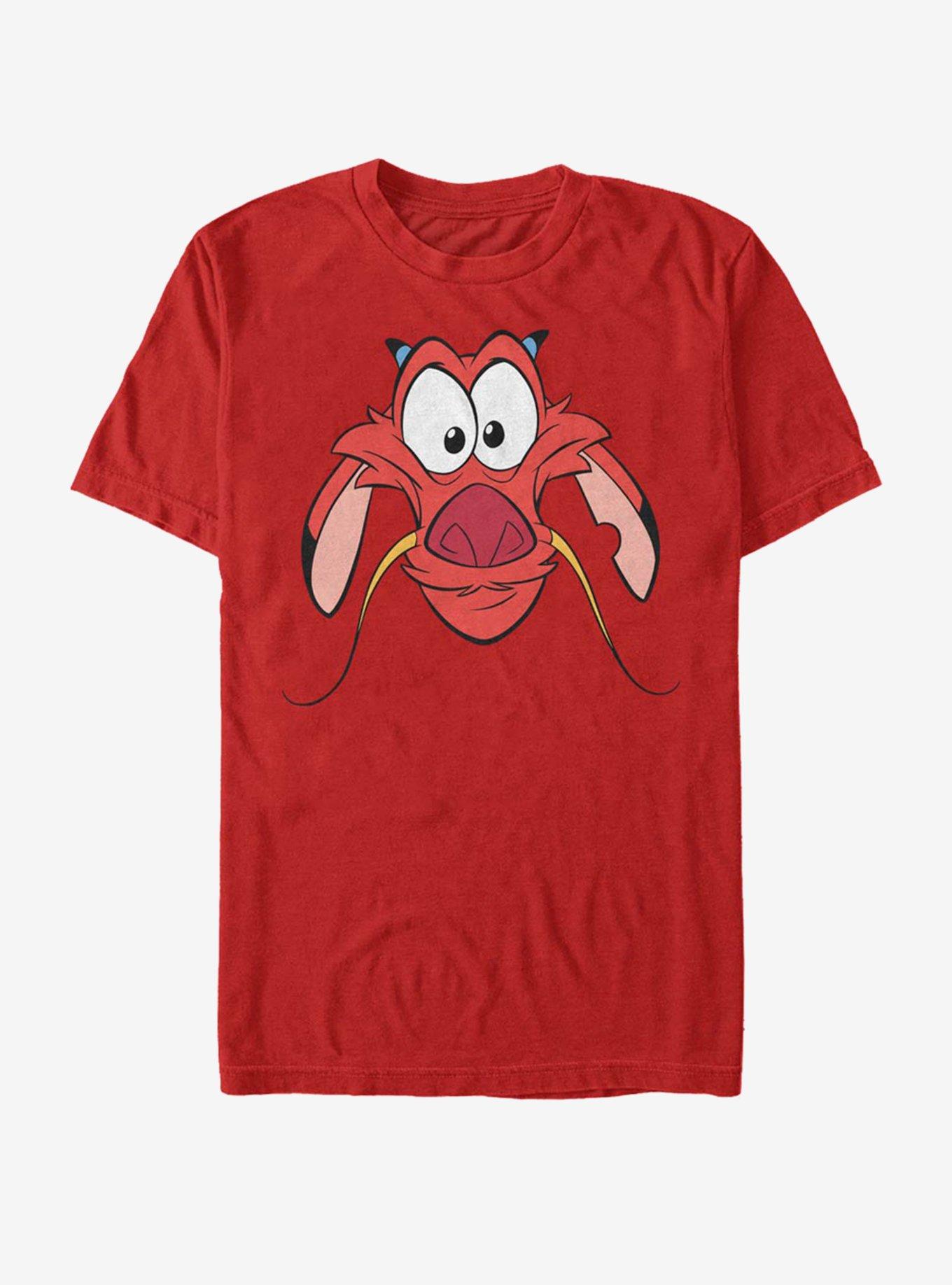 Disney Mulan Big Face Mushu T-Shirt, , hi-res