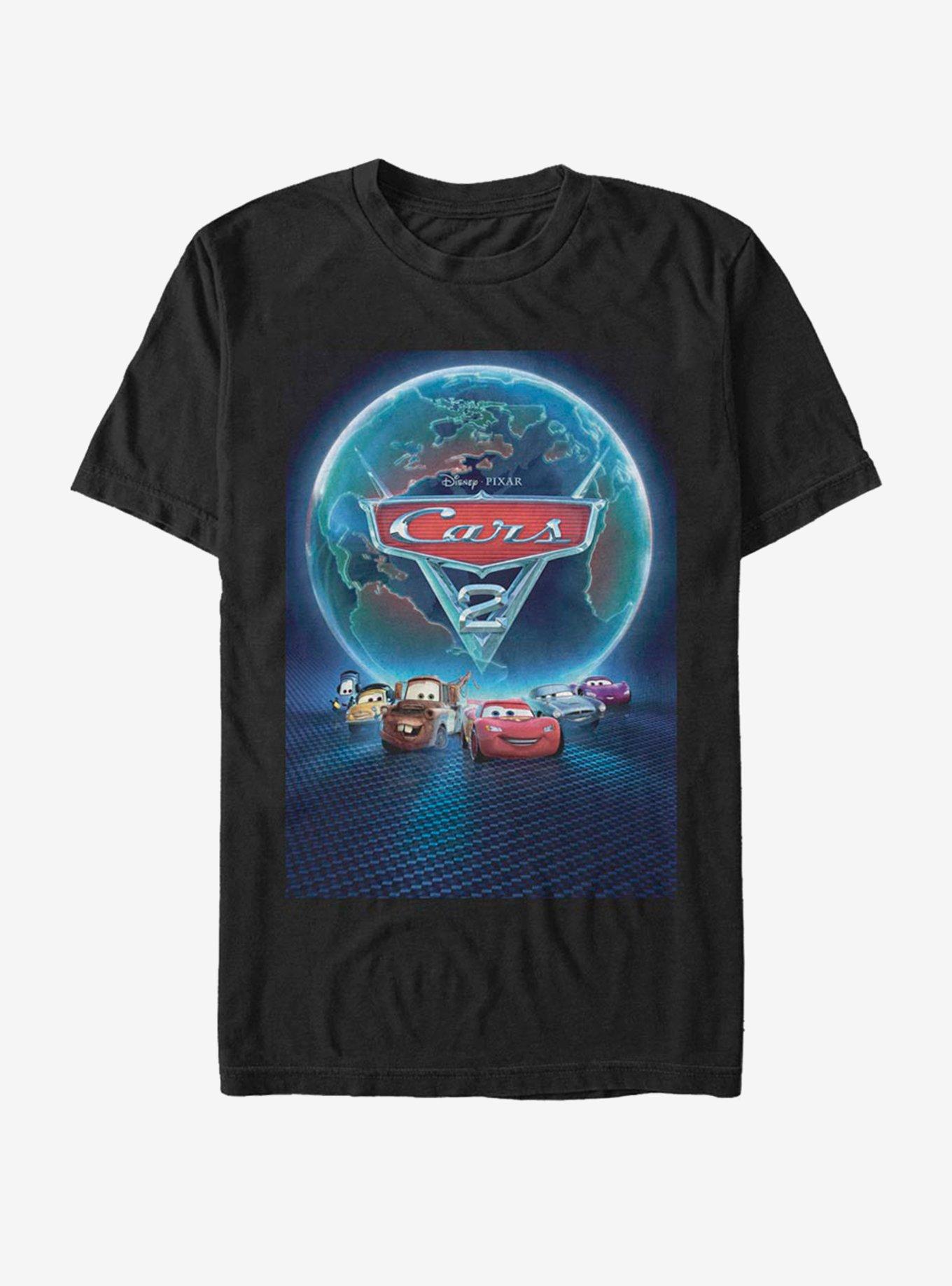 Disney Pixar Cars Movie Poster T-Shirt, , hi-res
