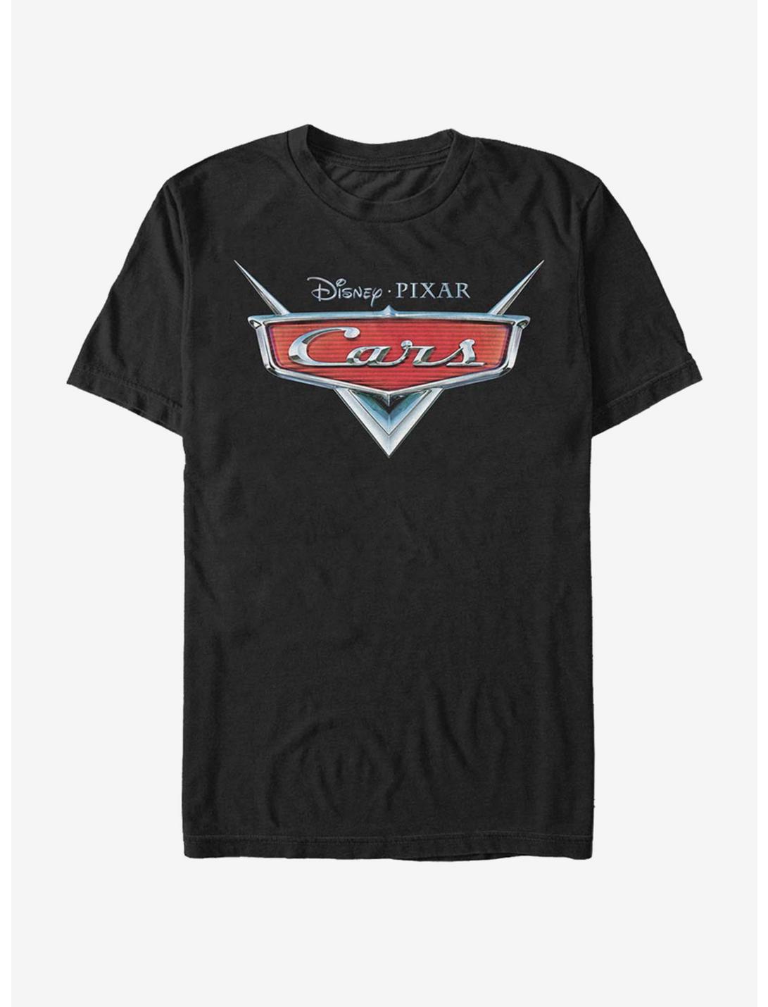 Disney Pixar Cars Cars Film Logo T-Shirt, BLACK, hi-res