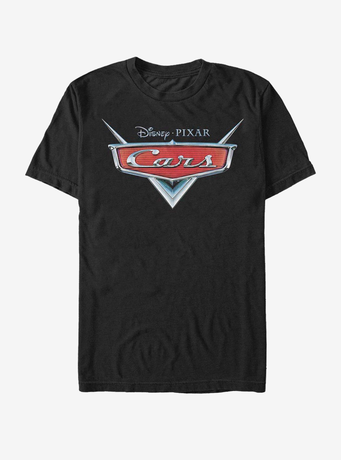 Disney Pixar Cars Cars Film Logo T-Shirt, BLACK, hi-res