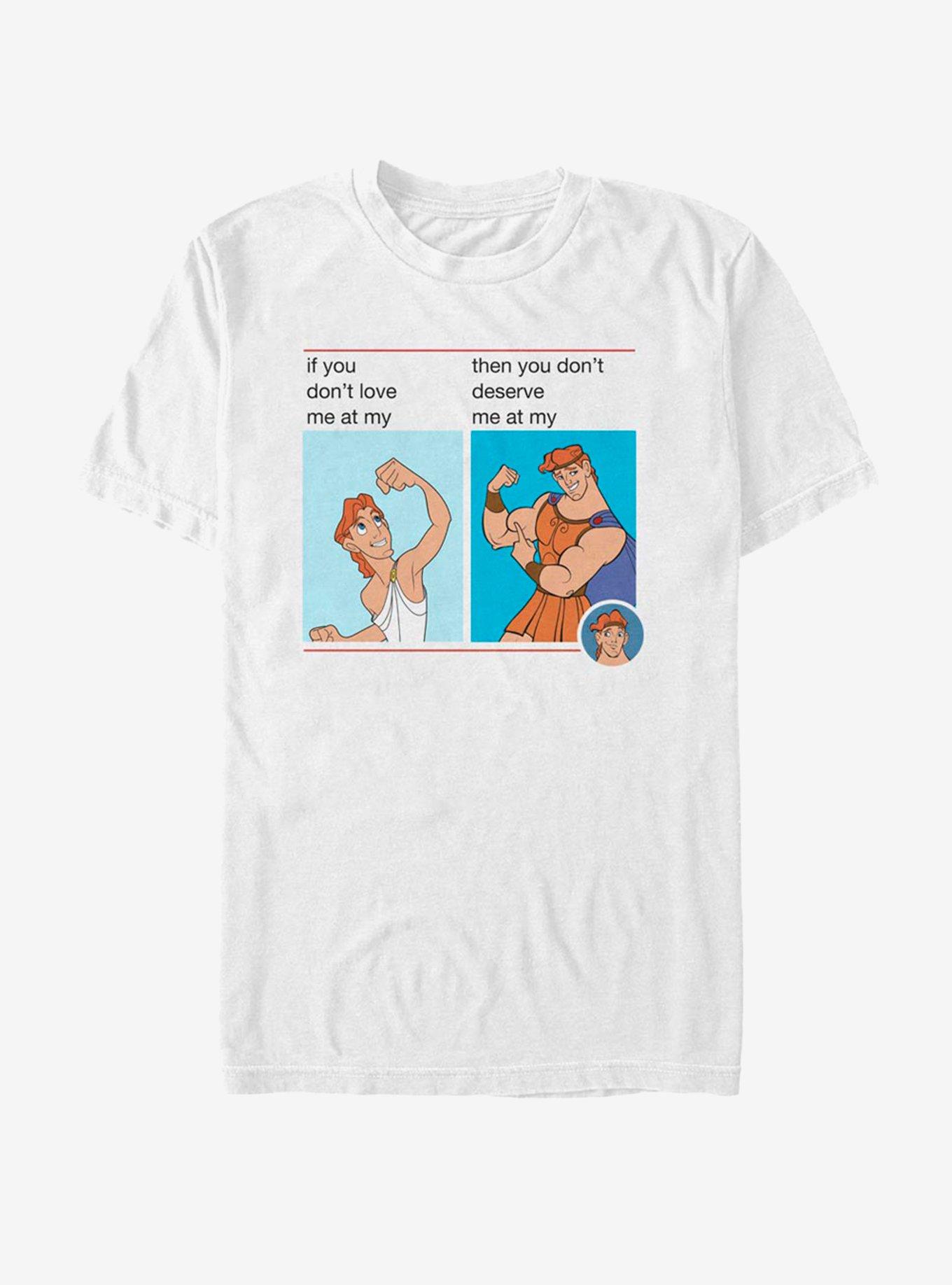 Disney Hercules Herc Meme T-Shirt, WHITE, hi-res